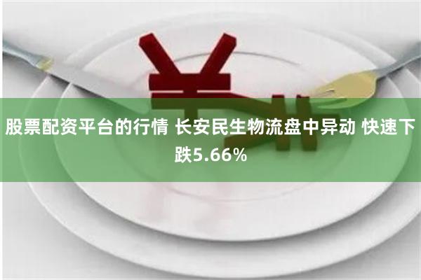 股票配资平台的行情 长安民生物流盘中异动 快速下跌5.66%